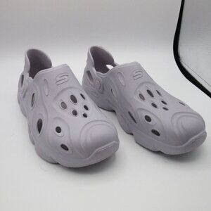 Skecher’s Foamies Dashing - It's A Vibe Slip-On Clog Sandals Purple Rubber 11